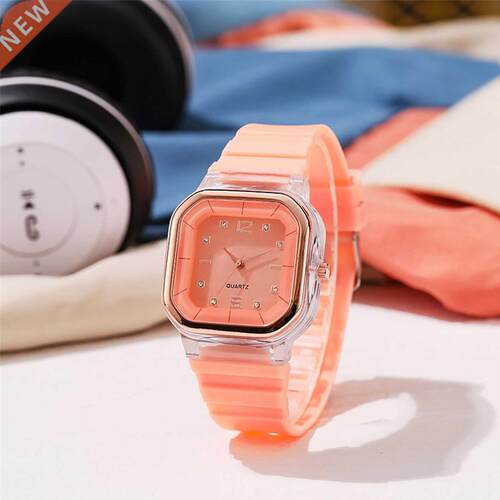 Fashion Dial Watch Women Watches Ladies Silicone Quartz Wome