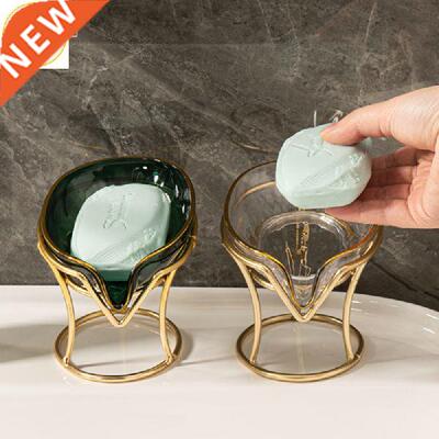 Light Luxury Type Plastic Portable Soap Dish Holder