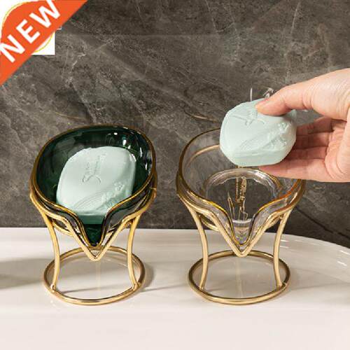 Light Luxury Type Plastic Portable Soap Dish Holder