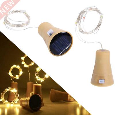 10LED 15LED 20LED Solar LED Cork Wine ottle Stopper Copper
