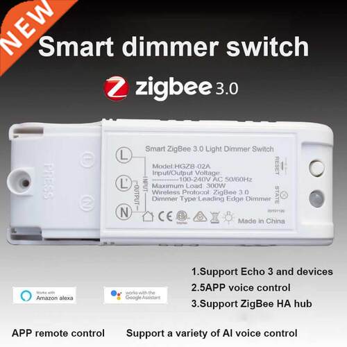 Tuya Zigbee Switch On-off Device Smt Dimmer Voice Remote