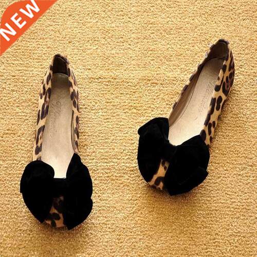 Plus Size SpringAutumn Leather Shoes Woman Flats Work Cla