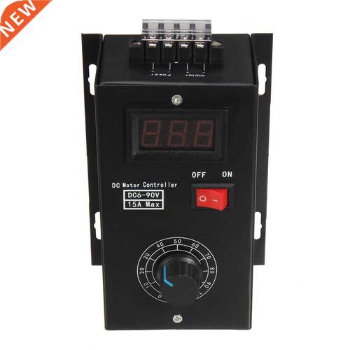 DC 6-90V 15A DC Motor Controller Regulator Speed Controller