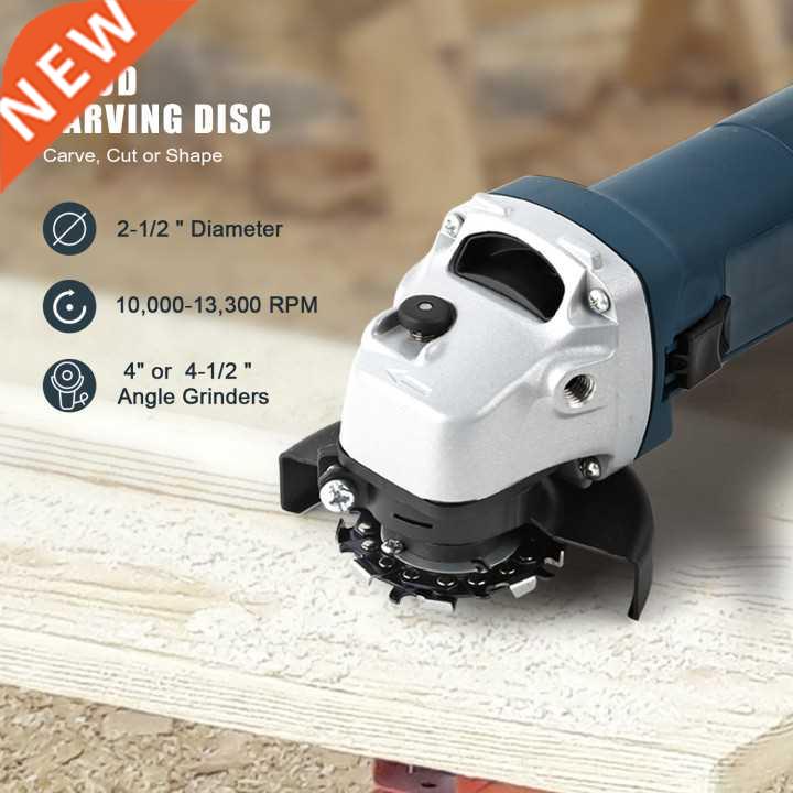 Wood Cving Disc 2.5 Inch Angle Grinding Cbide Chain Saw