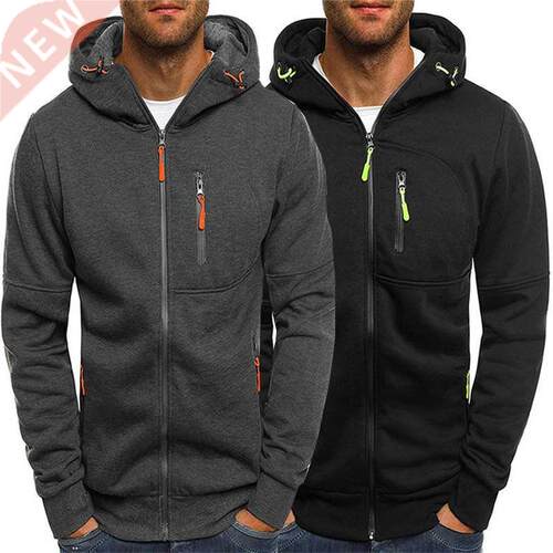 jackets men autumn casual sweatshirt fashion Hip hop hooded