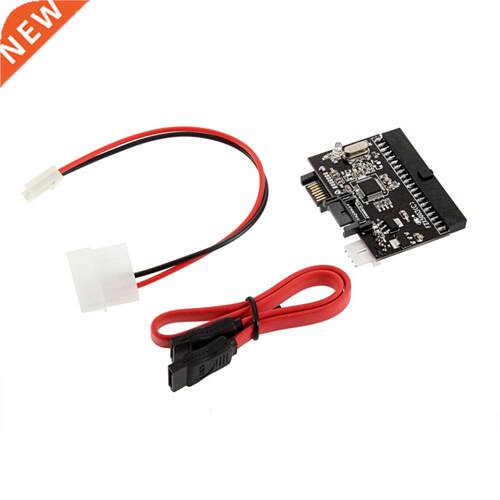 Black IDE To SATA Serial-ATA Bilateral HDD Adapter Converter
