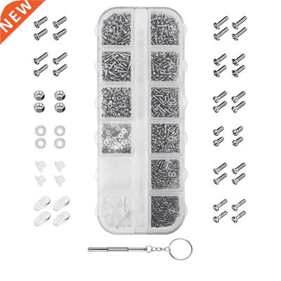 Mini Nails Nut Assortment Repair Tiny Screws Tool Set 1100Pc