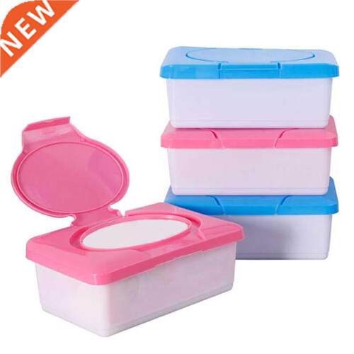 Wet Tissue Paper Box Baby Wipes Storage Box Plastic Press