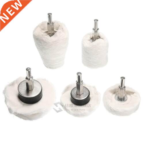 5Pcs/set Car Polishing Buffing Wheel Plish Pads Mop Drill Ki