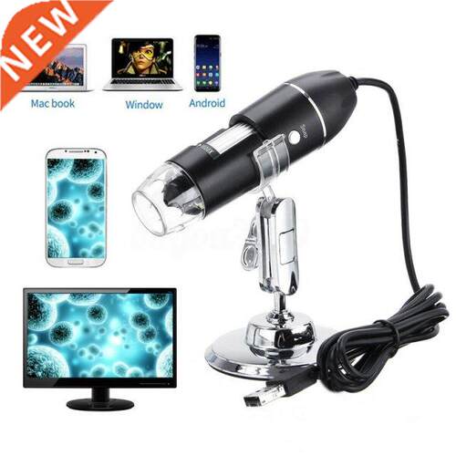 1600X USB Digital Microscope 8LED Microscope Endoscope Camer
