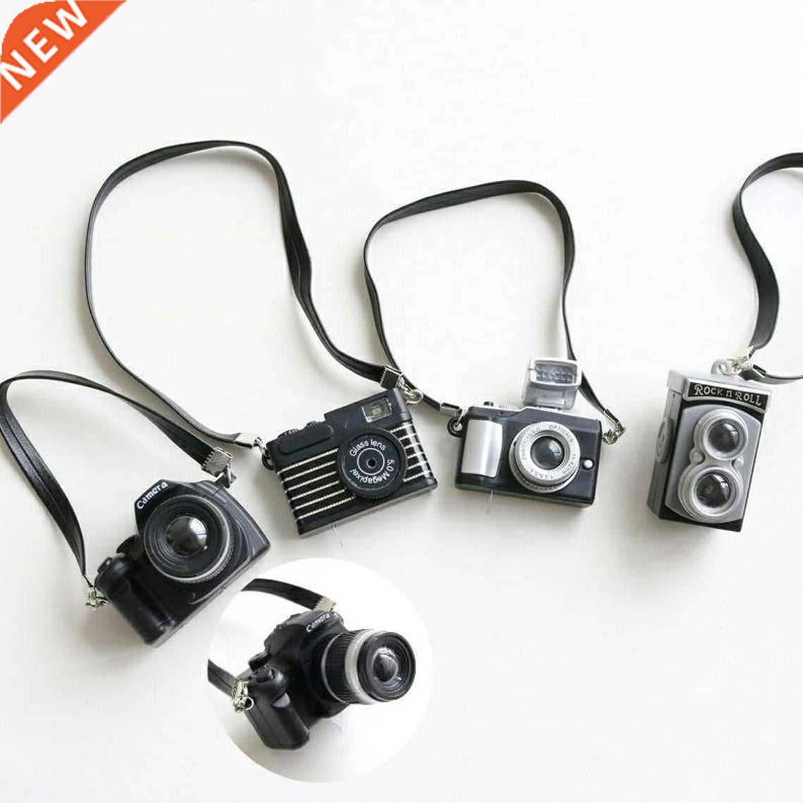 Newborn Photography Props Doll mini camera dollhouse miniatu