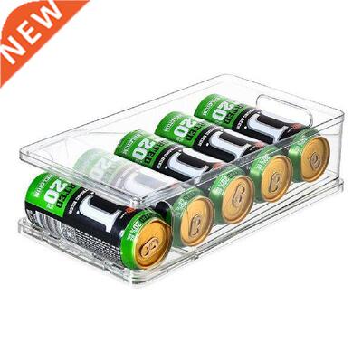 Refrigerator Organizer Bins Drink And Soda Can Holder For
