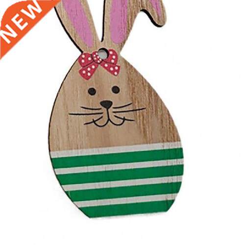10Pcs Wooden Pendant Animal Design Decoration Patterns