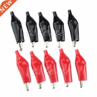 10Pcs 28mm Alligator Leads Crocodile Test Clip for Electrica