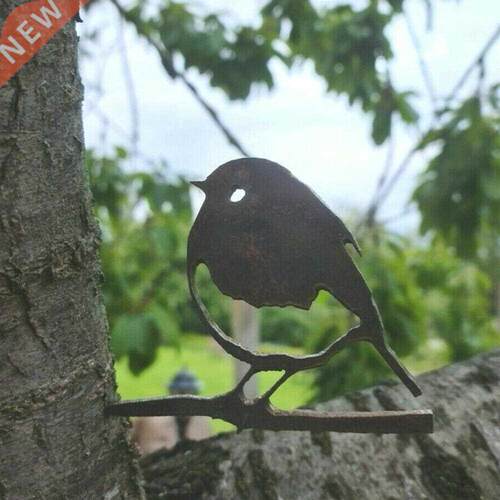 Metal Birds Art Silhouette Decoration Exquisite Birds Shape