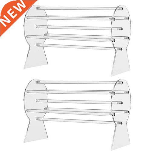 Acrylic Headband Holder, 2 Packs Clear Headband Holder Organ