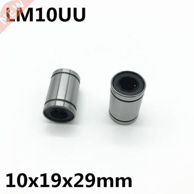 10pcs LM10UU ball bearing inner diameter 10x19x29mm guide li