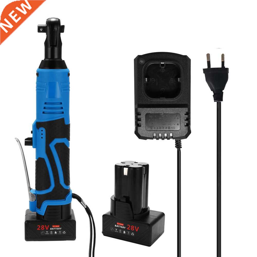 28V Cordless Electric Wrench Rechargeable Brushless Impact