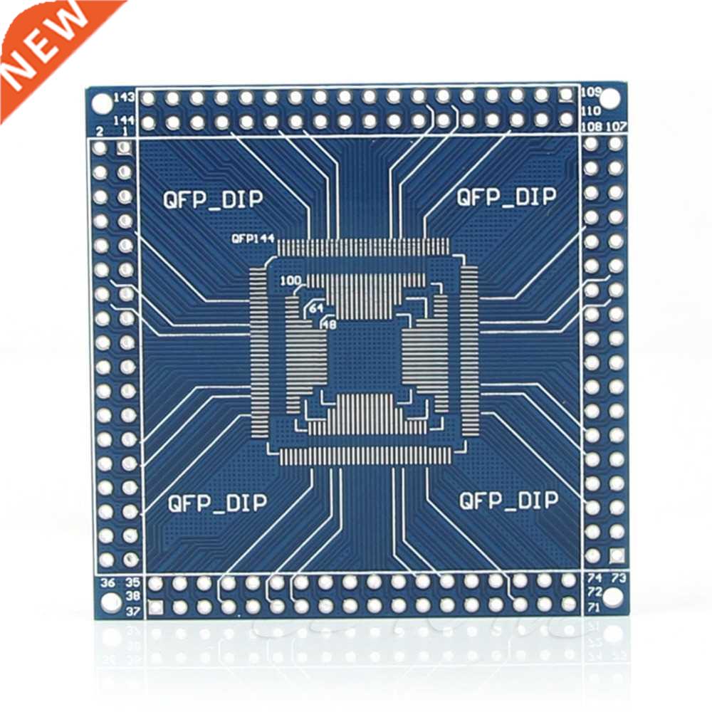 QFP/TQFP/LQFP 32/44/48/64/100/144 pin to DIP Pin Board Adapt