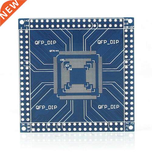 QFP/TQFP/LQFP 32/44/48/64/100/144 pin to DIP Pin Board Adapt