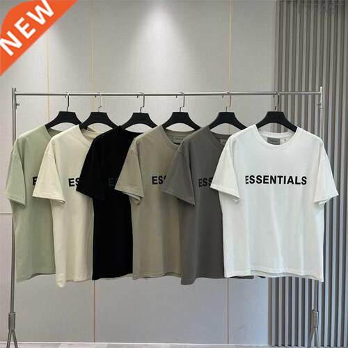 Summer High Quality ESSENTIALS T-shirt 100% Cotton Loose Te