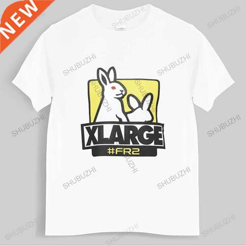 summer t-shirt men brand teeshirt #FR2 T-shirt Rabbits Two