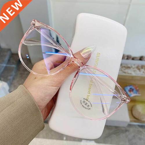 Transparent Computer Glasses For Women Anti Blue Light Glass
