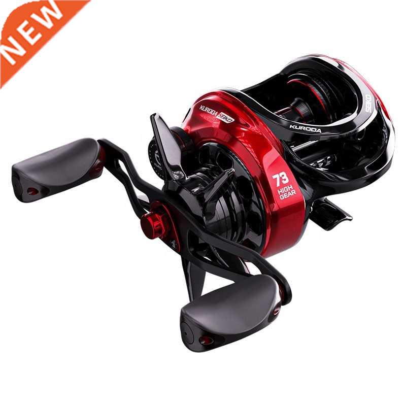 Carrete de Metal para pesca, accesorio para Baitcasting, 18