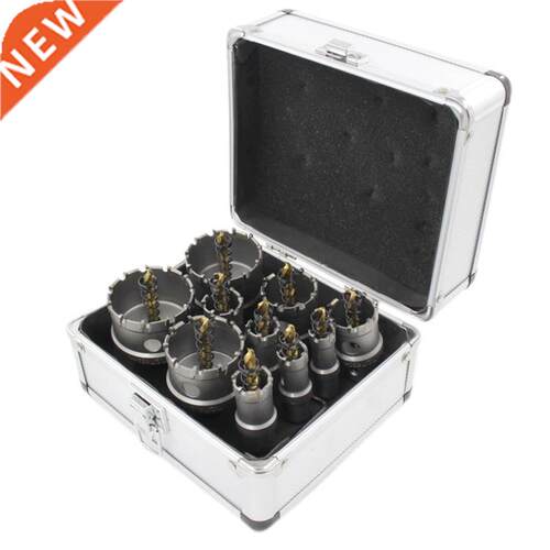 10Pcs/Set 16-5m TCT Hole Saw Drill Bit Sets Alloy Carbide Co