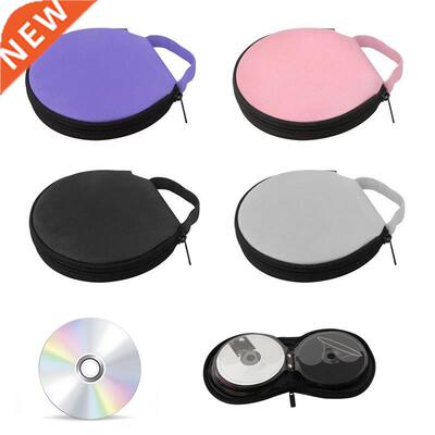 Portable CD DVD Case 20 Capacity Oxford Cloth Storage Bag Ro