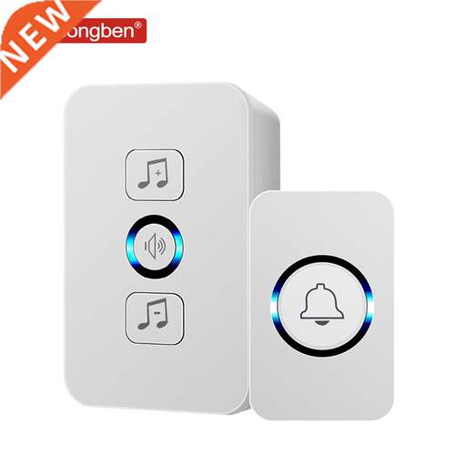 Bcsongben wireless waterproof doorbell 1 button 1 receiver 3