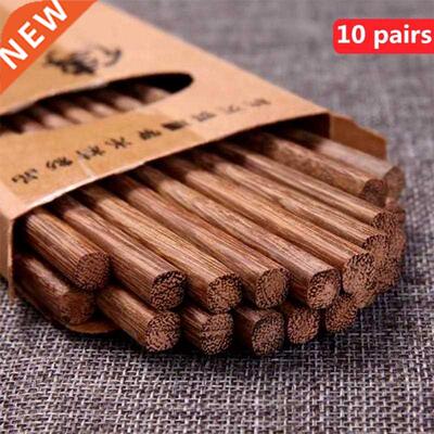 10 Pair Of Chopsticks Househd Loaded Wood Without Paint Wa