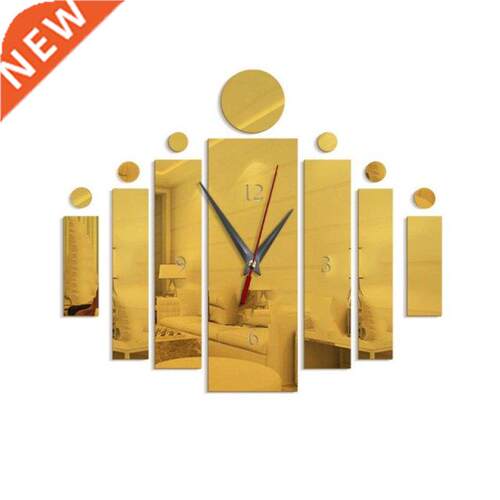 New Luminous Wall Clock Large Watch Horloge 3D  Acrylic M
