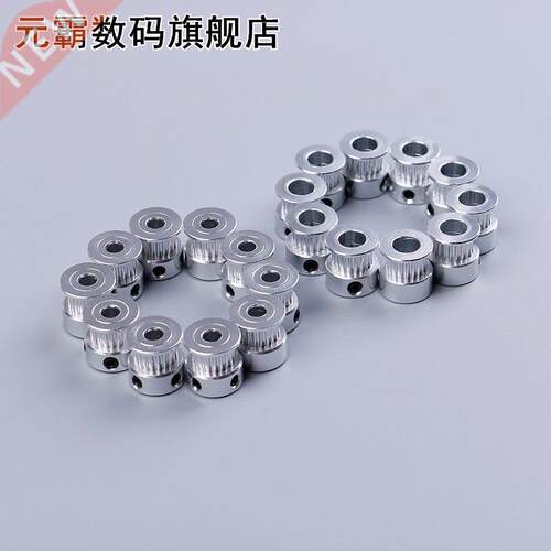 10pcs GT2 5mm 8mm Aluminum Timing Pulley 适用于 Gt2 Synchron