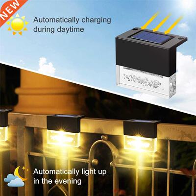 4/6PCS LED Solar Light Deck Light Fence Light Solar LED Ligh