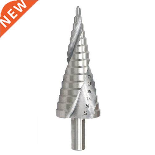 Step Drill Bit 4-32 5-32mm HSS Step Cone Drill,Spiral Groove