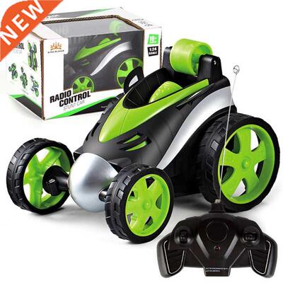 Stunt RC Car Drift Tumbling Dump Truck Remote Control Toys F