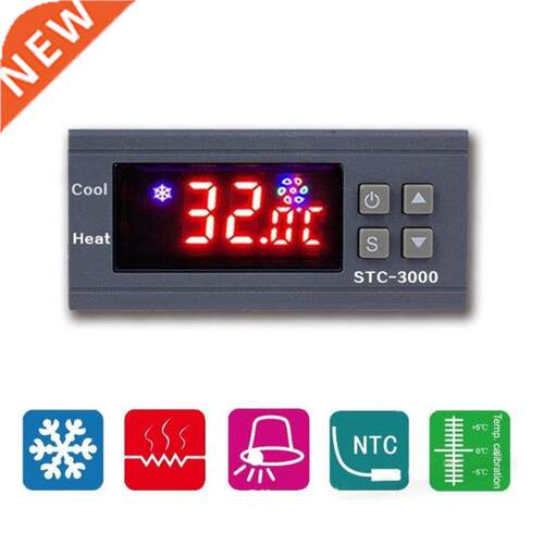 STC-000 High Precision 12V 24V 220V Digital Thermostat Temp