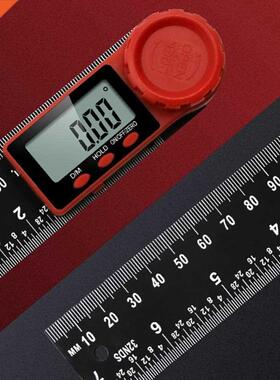 200mm Digital Angle Ruler Scale Electronic Goniometer Protra