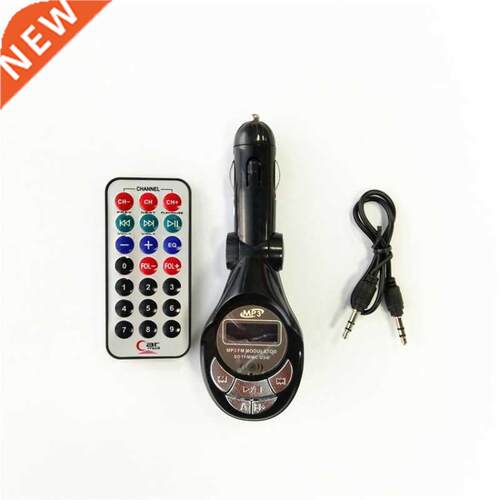 FM Transmitter for Car Wireless FM Radio Adapter USB Flash D