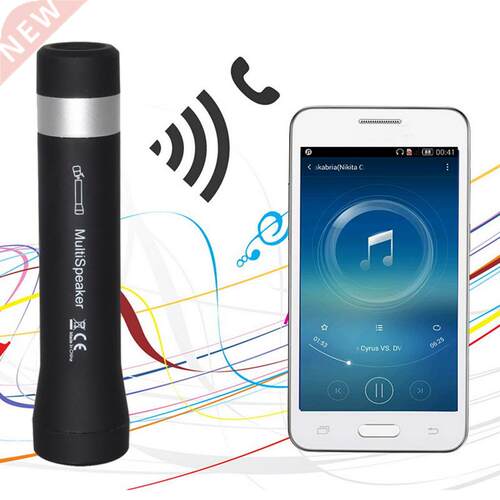 Multifunction Bluetooth Speaker LED Flashlight Bicycle Hands