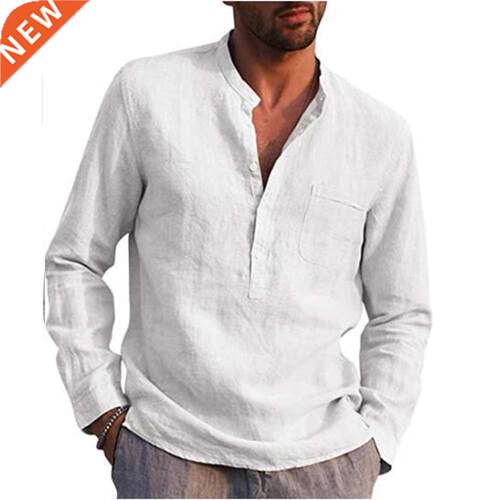 100% Cotton Line Hot Sale Men's Long-Sleeved Shirts