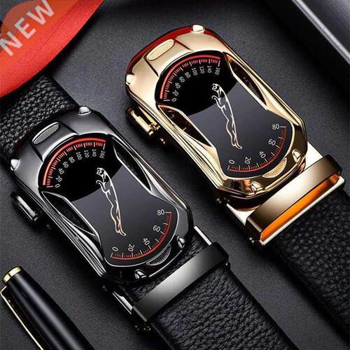 Belts Men Sports Car Luxury Brand Designer Fashion Automatic