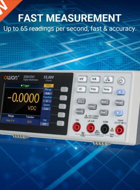 XDM1041 55,000 Counts Digital Multimeter 3.5-inch TFT LCD Sc