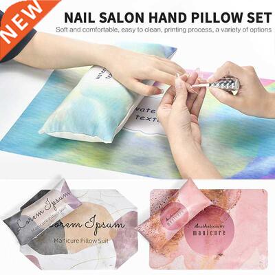 Soft Hand Palm Rest Manicure European Style Hand Pillow Set