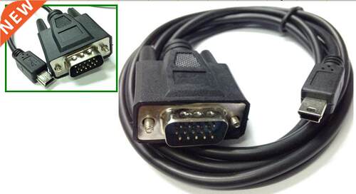 Mini USB Male 5 pin To VGA D-SUB 15 pins Male Adapter Cable