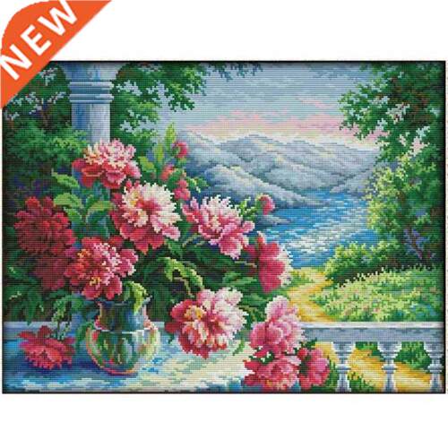 Needlework Pre-Printed 14CT Embroidery Starter Kits For Begi