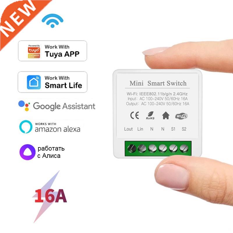 16A MINI Wifi Switch DIY 2-way Control Timer Switches Relay