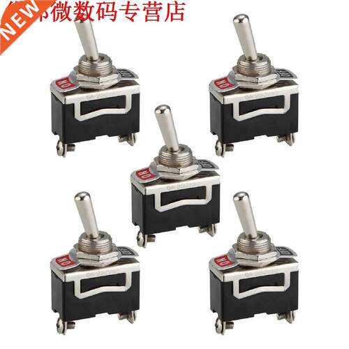5 x Omvormer Schakelaar ON-OFF Toggle Lever SPST Auto