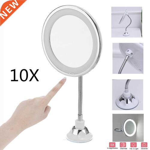 10X LED Mirror Makeup Mirror with LED Light Vanity Mirror
